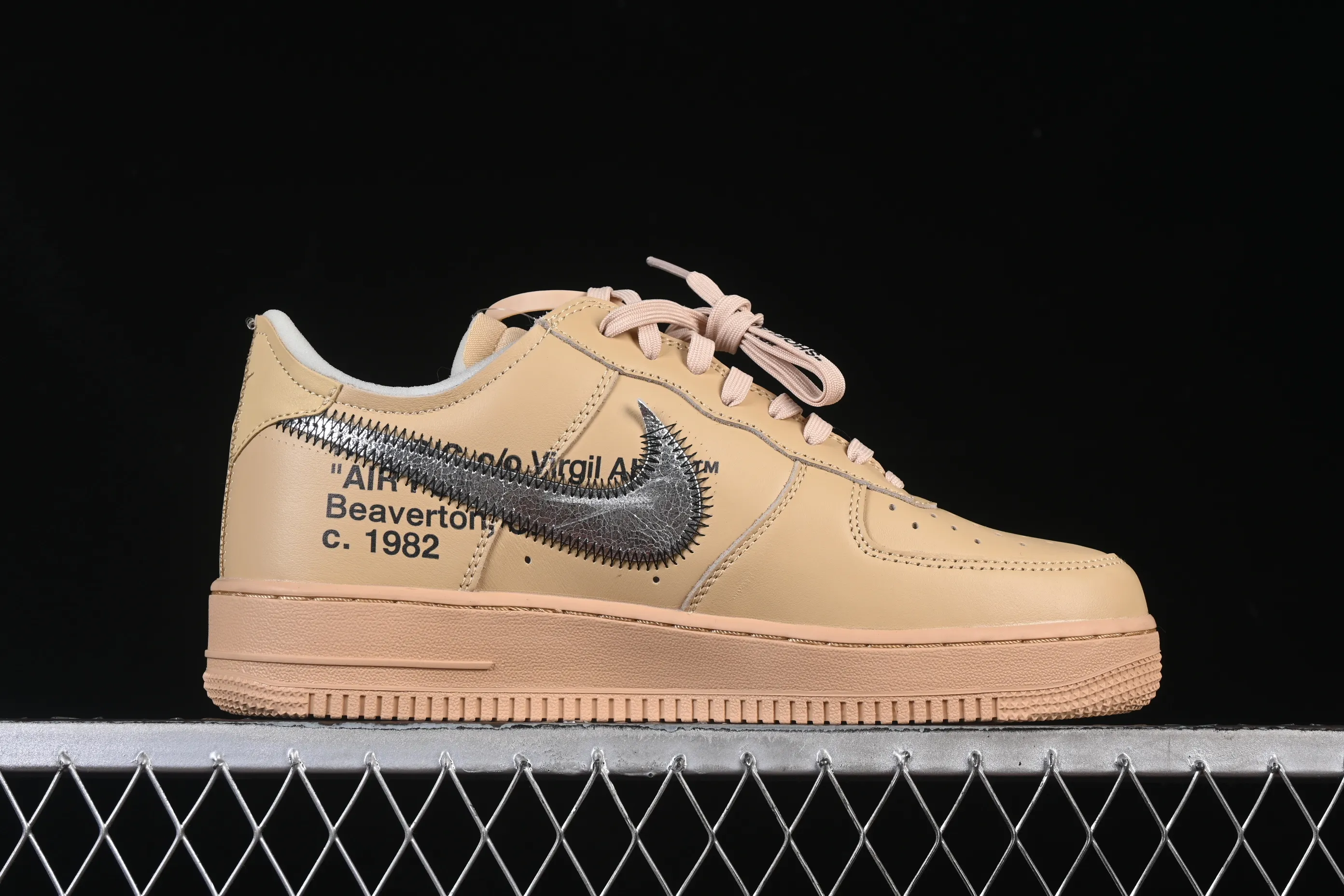 All categories Nk Air Force 1 Air Force Series Nk Air Force 1 Low Off-White x Nike Air Force 1 Low "Sesame" Sesame OW joint Air Force 1 low-top casual sneakers FD6900-200